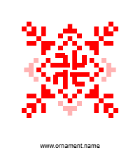 Текстовый украинский орнамент: Влада