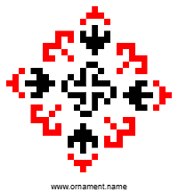 Текстовый украинский орнамент: Риба