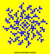 Текстовый украинский орнамент: Оксана